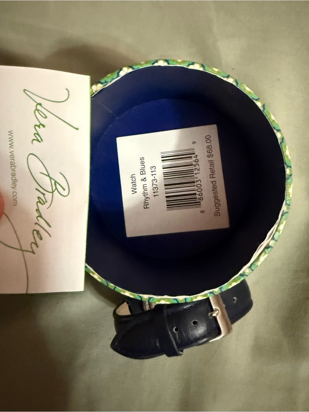 Vera Bradley patterned watch - Picture 2 of 3